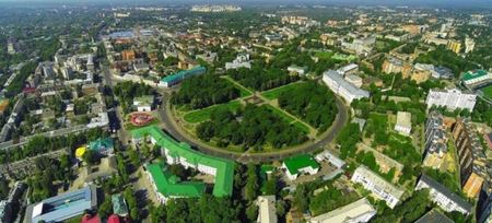Полтава с высоты
