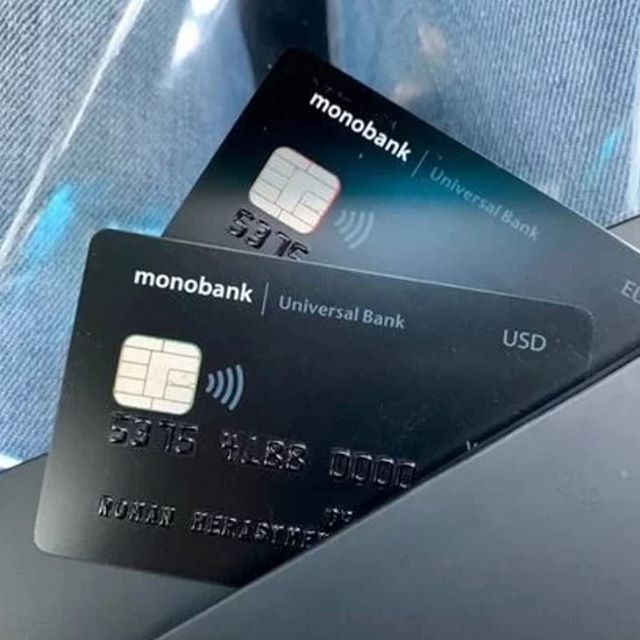 Валютная карта Монобанка